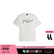 VETEMENTS藝術(shù)簽名 2025新款正品輕奢高檔端純棉100%短袖t恤男女士潮流半袖 光學(xué)白 M