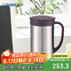 虎牌（TIGER）保溫保冷杯茶濾網杯男女辦公杯CWM-A050-XC不銹鋼色500ml