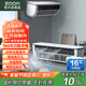 愛登壁掛空調(diào)扇制冷小空調(diào)廚房制冷免打孔小型冷風(fēng)扇無葉風(fēng)扇掛壁宿舍車載半導(dǎo)體降溫大風(fēng)量E868白