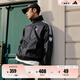 adidas休閑簡約三條紋梭織立領(lǐng)夾克外套男裝阿迪達(dá)斯官方三葉草 黑色 L