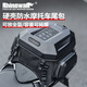 Rhinowalk犀牛摩托車(chē)尾包頭盔包后備尾箱仿賽后座包騎行背包雙肩機車(chē)裝備包 【黑色】可放全盔 堡壘系列MFT2310硬殼頭盔尾包23L-35L可拓展