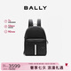 BALLY巴利【七夕禮物】男包牛皮革手提雙肩包背包條紋6238746 黑白條紋