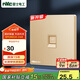 NVC雷士電工 開(kāi)關(guān)插座 六類電腦插座 86型暗裝網(wǎng)絡(luò)面板 N25香檳金