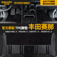 百馬飾適用于豐田塞那腳墊21-25款七座塞納全包tpe腳墊專(zhuān)車(chē)專(zhuān)用一體防水 雙層-TPE腳墊+黑色納米絨毯