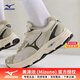 美津濃（MIZUNO）男鞋女鞋 25新款RACER S情侶復古低幫舒適透氣緩震耐磨跑步鞋 【RACER S】西湖龍井 40碼以上建議小半碼 42 (270mm)