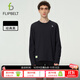 Flipbelt飛比特長(cháng)袖t恤男秋冬透氣健身瑜伽跑步運動(dòng)上衣休閑圓領(lǐng)速干 經(jīng)典黑 M