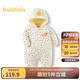 巴拉巴拉連體衣寶寶秋冬外出抱衣爬服可愛萌200423120007