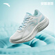 安踏凌羽輕質(zhì)透氣緩震跑步鞋女春季網(wǎng)面透氣慢跑運動(dòng)鞋