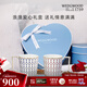 WEDGWOOD[七夕禮物]金粉年華馬克對杯心形禮盒高顏值情侶杯水杯咖啡杯 金粉年華馬克杯心形禮盒