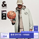杰克·瓊斯（JACK&JONES）NBA聯(lián)名凱爾特人隊(duì)冬季新款翻領(lǐng)長款刺繡裝飾羽絨服男裝224423010 E02豆綠色 L 180