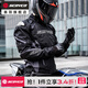 賽羽（SCOYCO）摩托車騎行服防摔冬季街道保暖防水防風(fēng)機(jī)車賽車服男四季艾莎尼 JK217黑灰(防寒上衣)可拆內(nèi)膽 XL