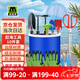 漫德萊趕海工具兒童挖沙鏟土園藝工具折疊水桶手套趕海套裝工具10件套