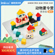 imikids兒童積木玩具嬰幼兒大顆粒木質(zhì)拼裝積木早教玩具禮物動(dòng)物夏令營(yíng)36