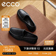 愛步（ECCO）樂福鞋男 軟底輕盈一腳蹬豆豆鞋 S 輕巧莫克540514 黑色42