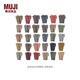 無印良品 MUJI 女式 余線 手套 DC04CC2A 混色 均碼 手套長度320/手掌寬度85mm