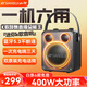 山水（SANSUI）D71迷你小音響無線藍(lán)牙廣場舞音響便攜式戶外手提大音量K歌音響 D71無話筒【3D下沉低音】