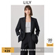 LILY零壓西裝2025春新款寬松休閑松弛感通勤精致高級(jí)感西裝外套女 510黑 M