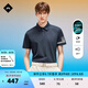 金林德伯格（J.Lindeberg）商場(chǎng)同款夏新款GOLF運(yùn)動(dòng)速干情侶翻領(lǐng)T恤短袖POLO衫男女52413Z018 N10深空藍(lán)2.0 M