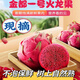 紅心火龍果新鮮斤當(dāng)季?，F(xiàn)摘南孕婦水果金都一號(hào)整箱紅肉火龍果 帶箱5斤 【迷你小果】個(gè)小也甜