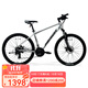 美利達（MERIDA）25款 雄獅610 山地自行車(chē) 21速 斯灰銀 26*17 (建議身高168-178CM)
