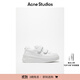 Acne Studios 男女同款 Face魔術(shù)貼小白鞋厚底老爹鞋CD0001 光白色/光白色 36