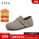 他她（TATA）女鞋2025新款秋季勃肯鞋全包內增高時(shí)尚休閑鞋子CUG01CM5 灰色 37