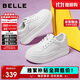 百麗簡(jiǎn)約厚底小白鞋25新款休閑增高板鞋B2597BM5 白色 37