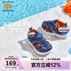 Skechers斯凱奇男童休閑時尚軟底包頭魔術(shù)貼沙灘涼鞋400041N