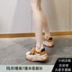 小碼女鞋313233碼新款簡約小白鞋休閑透氣女鞋時尚百搭耐磨34碼 黃色 33
