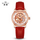 海鷗手表女士全自動(dòng)機械表 女表送女友禮物時(shí)尚大女主鏤空腕表403LK 719.403LK-紅帶