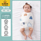G.duck嬰兒防驚跳睡袋包巾綁帶新生夏襁褓巾防驚嚇紗布薄款寶寶睡覺(jué)神器 1A類(lèi)-純棉單層【建議室溫25-29℃ 80*35cm(適合0-6個(gè)月)