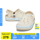 crocs卡駱馳貝雅卡駱班洞洞鞋|205089 冬日白/彩色-1LI 37/38(230mm)