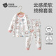 貝肽斯兒童睡衣套裝春秋2025新款男童女童寶寶家居服純棉長(cháng)袖A類(lèi)