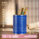 朱炳仁銅 乾隆心經(jīng)筆筒開(kāi)學(xué)季工藝品書(shū)房實(shí)用桌面擺件客廳 乾隆心經(jīng)筆筒
