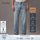 Calvin KleinJeans【明星同款復刻90系列】25春夏男ck復古直筒牛仔褲4RB700G RJJ-牛仔淺藍 31