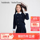 巴拉巴拉balaone女童套裝兒童長(cháng)袖假兩件套2025秋學(xué)院百褶裙208325104003