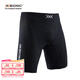 XBIONIC全新4.0優(yōu)能速跑男士運動短褲吸濕排汗功能內(nèi)衣跑步健身壓縮褲 【短褲】貓眼黑/極地白 XL