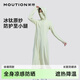 茉尋昆凌同款防曬衣長(zhǎng)款全身冰鈦原紗夏防紫外線戶冰絲外防曬服女綠色