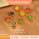 金至尊黃金轉(zhuǎn)運(yùn)珠平安喜樂(lè)5D硬足金吉祥如意串珠送禮七夕禮物定價(jià)