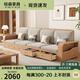 烷森新中式白蠟木沙發(fā)小戶(hù)型現代簡(jiǎn)約客廳冬夏兩用抽屜款儲物實(shí)木沙發(fā) 直排三人位【抽屜款】
