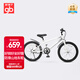 好孩子（gb）自行車3-6-12歲青少年20寸男女孩腳踏車學(xué)生單車GB2027 本白