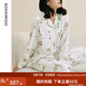 sohiwoo月子服孕婦睡衣四季款產(chǎn)后純棉產(chǎn)婦孕期哺乳家居服 梨鴨莊園（帶哺乳口） L【奇幻之旅｜夢游仙境系列】