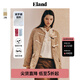 ELAND衣戀棉服女老錢風(fēng)寬松擴版無領(lǐng)外套保暖棉衣秋冬 深卡其色(37)D/Beige S 160