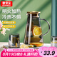 GIANXI冷水壺大容量家用耐高溫高硼硅玻璃涼白開水壺單壺1.8L情人節(jié)禮物
