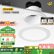 鹿家良品（LUUGAA）led射燈/筒燈嵌入式開錯孔洞補救環(huán)圈外殼加大擴展配件 內(nèi)徑85MM補救圈（開孔7.5cm）