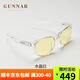 GUNNAR美國進(jìn)口防藍(lán)光眼鏡男女同款平光電腦眼鏡手機(jī)護(hù)目鏡辦公游戲 水晶白-琥珀色鏡片