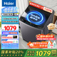 海爾（Haier）全自動(dòng)波輪洗衣機(jī)10/12公斤直驅(qū)變頻一級(jí)能效納米微泡超凈洗電離除菌螨筒自潔補(bǔ)貼20%洗衣機(jī) 【超值10公斤】超凈洗1.25+直驅(qū)變頻+七維減震
