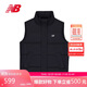 NEW BALANCE25年男款簡(jiǎn)約百搭保暖羽絨馬甲AMV53392 BK L