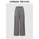 UR2025春季新款女時(shí)尚休閑百搭多貼袋松緊腰闊腿褲UWJ650027