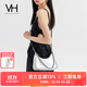 VANESSA HOGAN VH女包月亮斜挎包甜酷風(fēng)銀色腋下包高級感鏈條包單肩包生日禮物 銀色